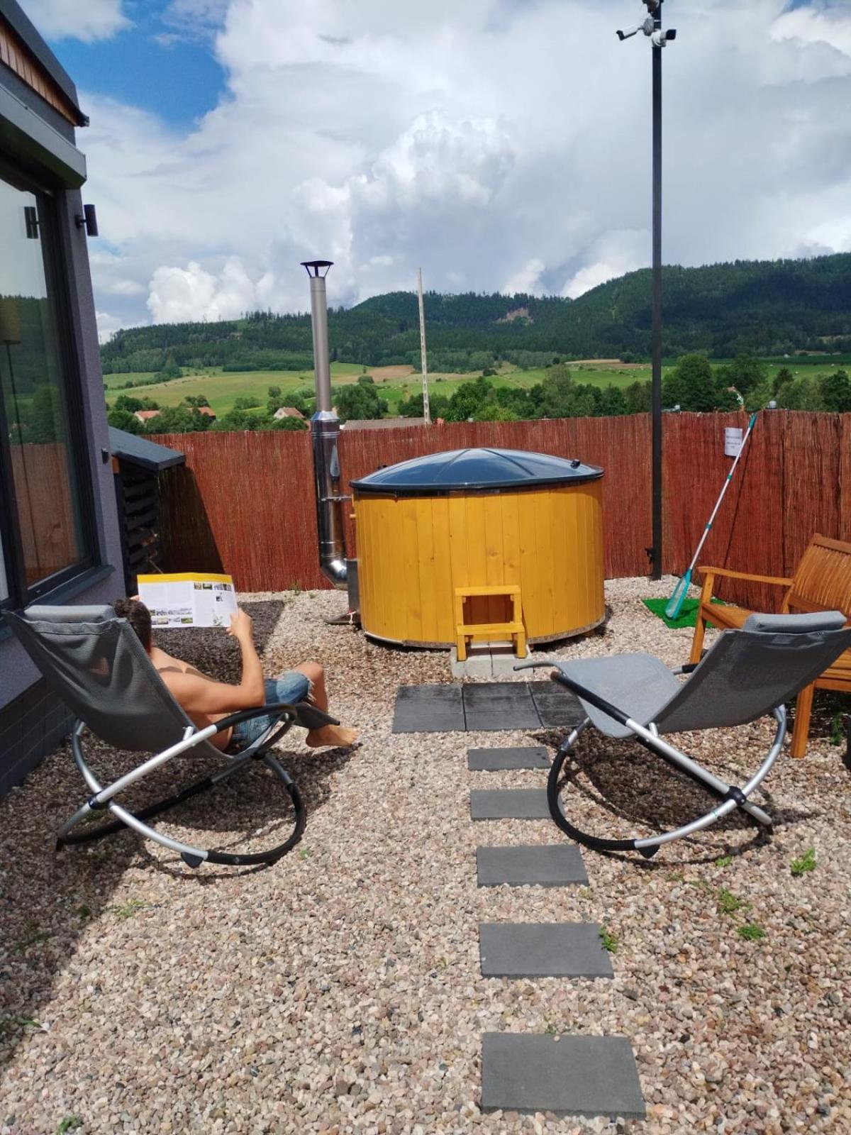 Rajska Polana Domki Premium ,Na Odludziu Z Prywatna Balia Z Jacuzzi I Sauna ,Cisza,Rowery Elektryczne,Gory,Astroprzygoda,- Adrspach, Skalne Miasto, Zamek Ksiaz,Andrzejowka,Karpacz, Sniezka,Janskie Laznie,Pec Mieroszow エクステリア 写真