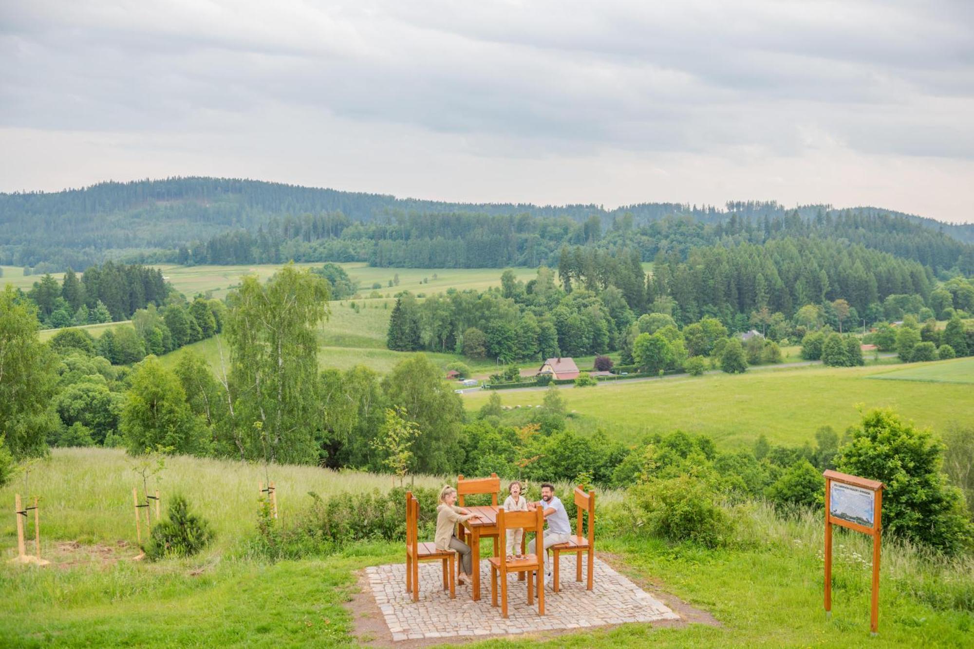 Rajska Polana Domki Premium ,Na Odludziu Z Prywatna Balia Z Jacuzzi I Sauna ,Cisza,Rowery Elektryczne,Gory,Astroprzygoda,- Adrspach, Skalne Miasto, Zamek Ksiaz,Andrzejowka,Karpacz, Sniezka,Janskie Laznie,Pec Mieroszow エクステリア 写真