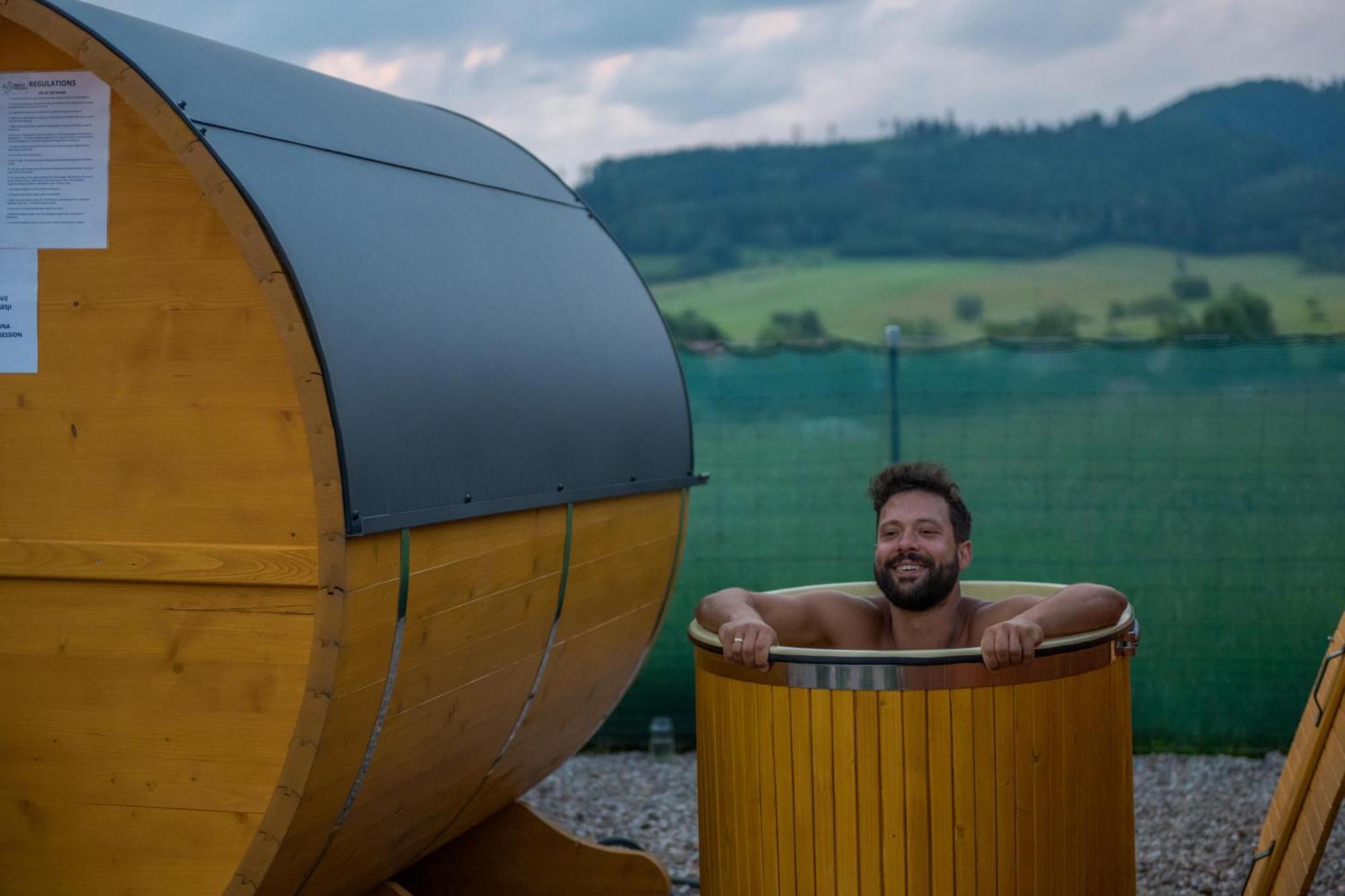 Rajska Polana Domki Premium ,Na Odludziu Z Prywatna Balia Z Jacuzzi I Sauna ,Cisza,Rowery Elektryczne,Gory,Astroprzygoda,- Adrspach, Skalne Miasto, Zamek Ksiaz,Andrzejowka,Karpacz, Sniezka,Janskie Laznie,Pec Mieroszow エクステリア 写真
